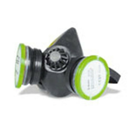 Demi masque bi galette nu avec soupape d'expiration Respir II - Gedimat.fr