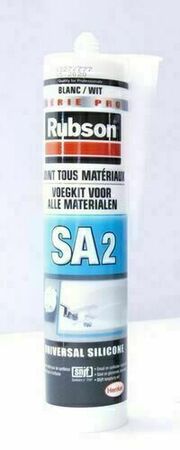 Mastic sanitaire silicone SA2 cartouche 280 ml blanc - Gedimat.fr