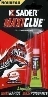 Glue formule liquide Maxiglue tube 3g - Gedimat.fr