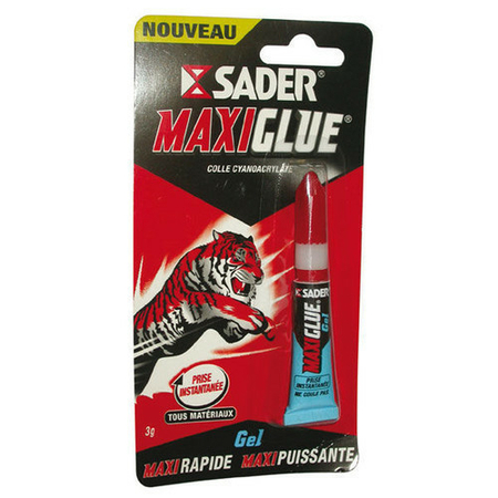 Glue formule gel Maxiglue tube 3g - Gedimat.fr