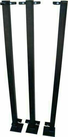 Poteau intermédiaire pour rampe de balcon - Gedimat.fr