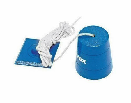 Plomb de maçon avec ficelle cordon poids 1kg - Gedimat.fr