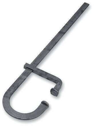 Serre-joints de cimentier plat saillie 135 section 30x8mm serrage 400mm - Gedimat.fr