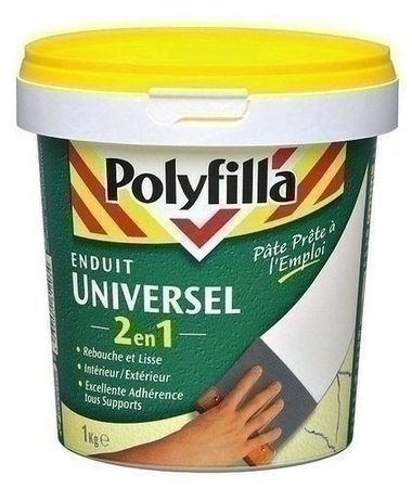 Enduit universel 2 en 1 pâte 330g - Gedimat.fr