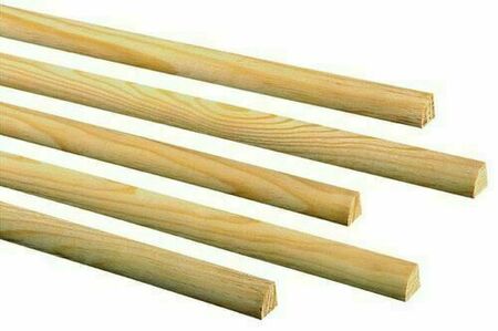 Quart de rond Samba rayon 15mm long.2,40m - Gedimat.fr