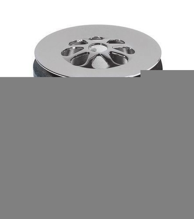 Bonde de lavabo laiton chromé forme fleur diam.75mm - Gedimat.fr