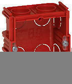 Boîte d'encastrement électrique pour maçonnerie LEGRAND BATIBOX carrée 1 poste prof.40mm - Gedimat.fr