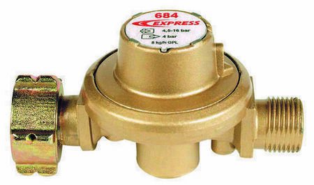Détendeur propane fixe 4 bars sortie 3-8 eme gauche - Gedimat.fr