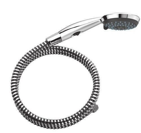 Duo ECO STOP 2 jets douchette + flexible chromée - Gedimat.fr