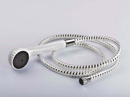 Duo MISTRAL 1 jet douchette + flexible chromée - Gedimat.fr