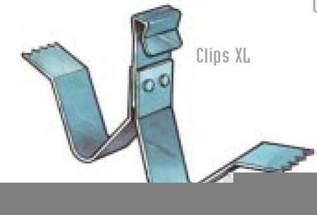 Clips XL pour maintien des couvre-joints TOFFOLO de dilatation dont la largeur initiale est comprise entre 50 et 100mm - Gedimat.fr