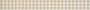 Listel Gioia carrelage pour mur en faïence TEOREMA larg.3cm long.25cm coloris beige - Gedimat.fr