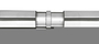 Liaison droite main courante pour gamme garde-corps en inox - Gedimat.fr