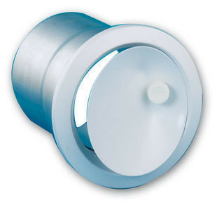 Bouche d'insuflation directionnelle réglable diam.12,5cm - Gedimat.fr