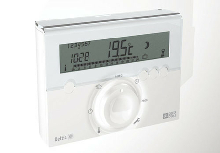Thermostat programmable radio DELTIA 8.03 - Gedimat.fr