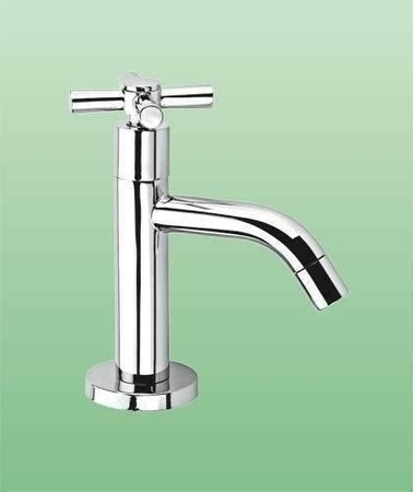 Robinet lave-mains SCOP laiton haut.16cm chromé - Gedimat.fr