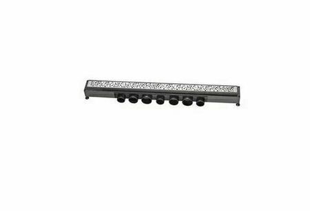 Siphon Express'eau larg.15cm long.15cm inox brossé - Gedimat.fr
