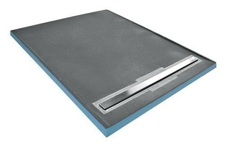 Profilé pour receveur FUNDO RIOLITO WEDI ép.8mm long.1,20m droit chromé - Gedimat.fr