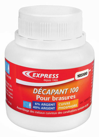 Flux décapant pour brasures sur cuivre flacon 52 g - Gedimat.fr