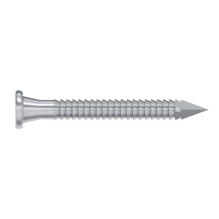 Pointe crantée diam.4mm long.50mm en boîte 250 pièces - Gedimat.fr