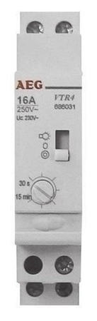 Minuterie électrique modulaire 16A 220V 1 contact NO - Gedimat.fr