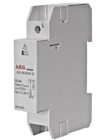 Parafoudre modulaire 15kA avec déconnecteur - Gedimat.fr