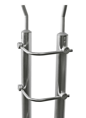 Tube cintré pour gamme garde-corps en inox par lot de 5 pièces - Gedimat.fr