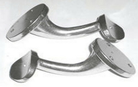 Support main courante pour gamme garde-corps en inox par lot de 2 pièces - Gedimat.fr