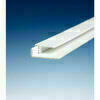 Profil PVC multifonction clipsable angle intérieur/extérieur pour lambris ép.5mm long.2,60m blanc - Gedimat.fr