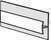 Profil PVC jonction pour lambris ép.5mm long.2,60m blanc - Gedimat.fr