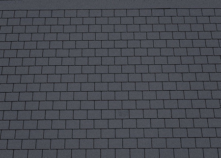 Bardeau bitumé épais forme carrée TOISITE GRIS ARDOISE 31 - Gedimat.fr