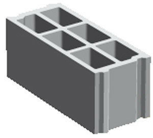 Bloc béton creux PLANIBLOC NF B40 ép.10cm haut.20cm long.50cm - Gedimat.fr