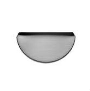 Talon à souder demi-rond zinc naturel développé 33,3cm - Gedimat.fr