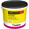 Enduit de lissage Weber.MUR PATE G seau 25kg - Gedimat.fr