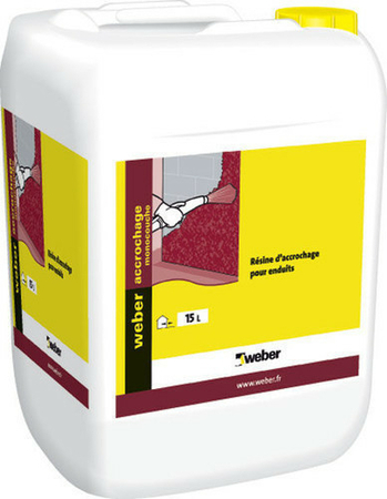 Résine d'accrochage ACCROCHAGE MONOCOUCHE 15L - Gedimat.fr