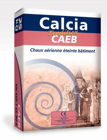 Chaux aérienne éteinte blanche i.design CAEB CALCIA sac 25kg - Gedimat.fr