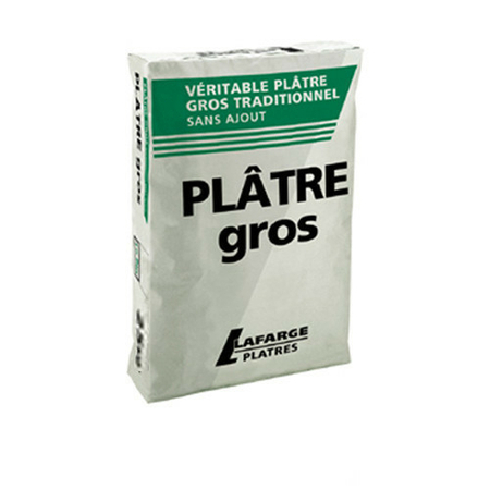 Plâtre manuel traditionnel GROS sac de 25kg - Gedimat.fr