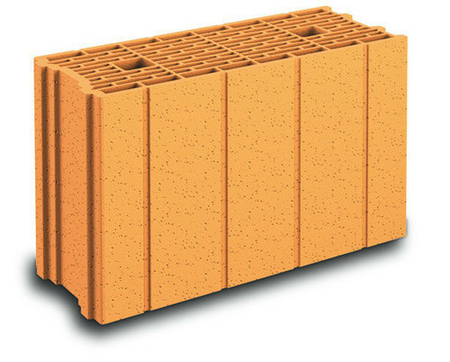Brique terre cuite base POROTHERM GFR20 TH+ ép.20cm haut.29,9cm long.50cm - Gedimat.fr
