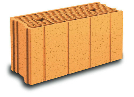 Brique terre cuite TH+ base POROTHERM R20 ép.20cm haut.24,9cm long.50cm - Gedimat.fr