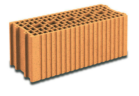 Brique terre cuite complémentaire POROTHERM R20 ép.20cm haut.18,9cm long.50cm - Gedimat.fr