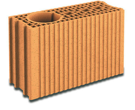 Brique terre cuite poteau POROTHERM GFT20 ép.20cm haut.30cm long.45cm - Gedimat.fr