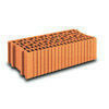 Brique terre cuite arase POROTHERM R25 ép.25cm haut.12,4 cm long.50cm - Gedimat.fr