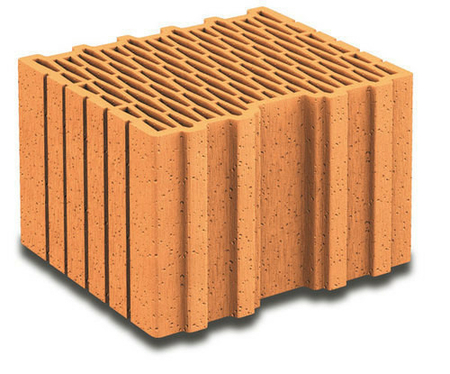 Brique terre cuite complémentaire POROTHERM R30 ép.30cm haut.18,9cm long.25cm - Gedimat.fr