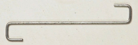 Crochets pour tuiles CANAL longueur 160mm - boite de 100 pièces - Gedimat.fr