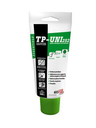 Enduit universel tous travaux TP-UNI252 tube 330g ton blanc - Gedimat.fr