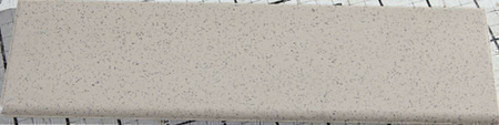 Plinthe droite carrelage pour sol en grès cérame pleine masse DOTTI larg.7cm long.30cm coloris ivory - Gedimat.fr