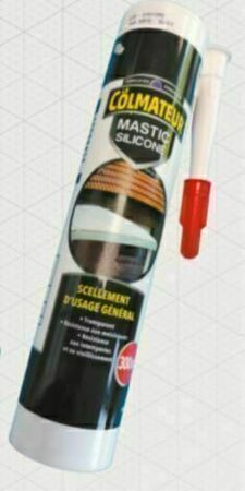Mastic de silicone transparent pour polycarbonate - Gedimat.fr - Gedimat.fr