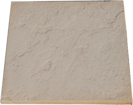 Dalle DELPHINE en pierre reconstituée 50x50cm ép.2,5cm coloris pierre - Gedimat.fr