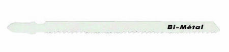 Lame de scie sauteuse universelle coupe droite bois et profilés alu et inox long.110mm lot de 5 pièces - Gedimat.fr