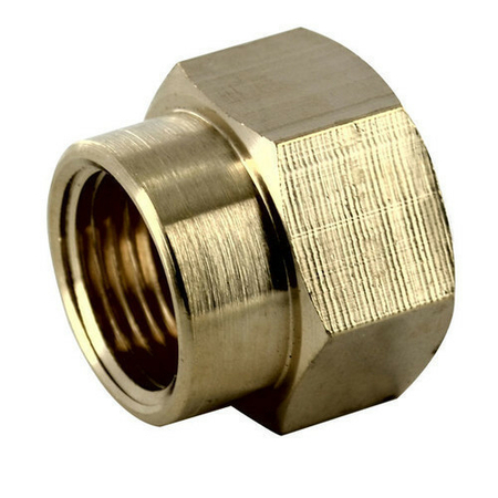 Manchon laiton brut réduit femelle-femelle à butée intérieure 240 diam.15x21mm / diam.12x17mm 1 pièce - Gedimat.fr